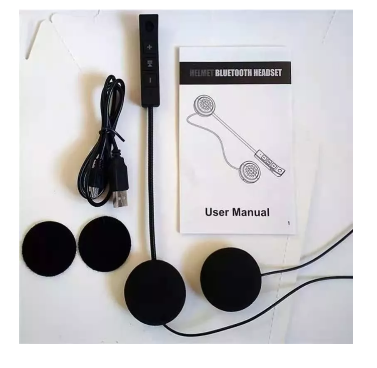 Audifono Bluetooth Para Casco De Moto Manos Libres Mp3-6
