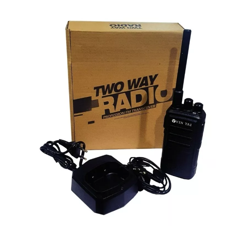 Radio Transmisor Walkie Talkie Fm Yt-188 470mhz 5800mah-0