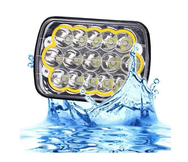 Foco Faro Luz Neblinero Led 45w Auto Ojo De Angel Caminoneta-2