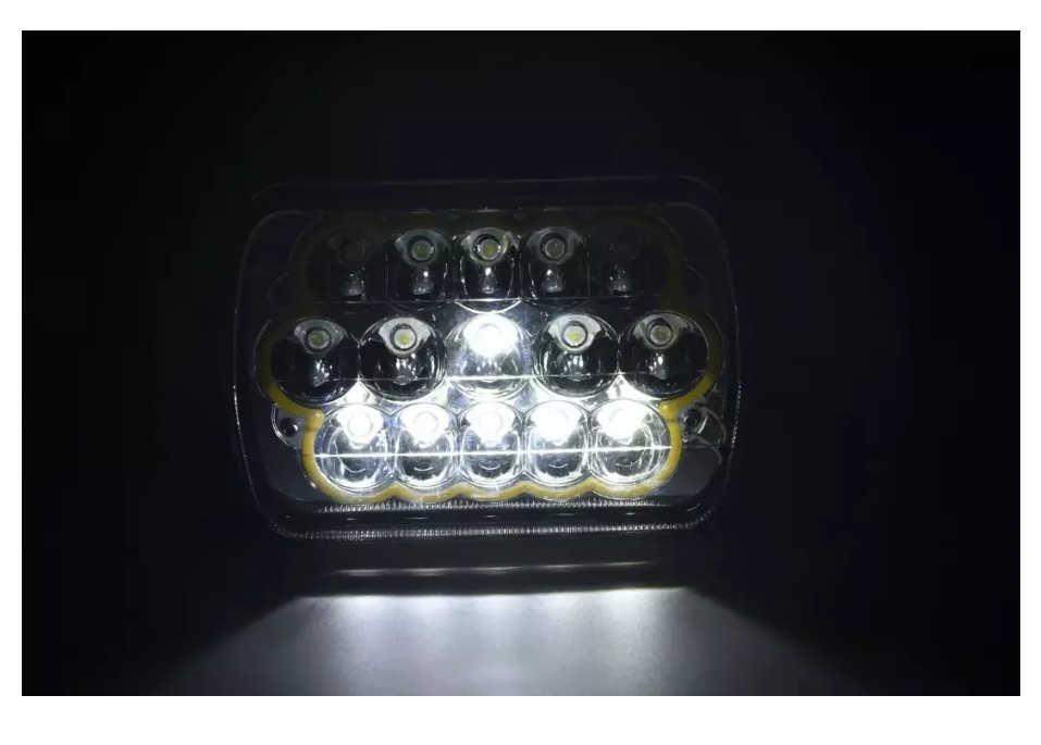 Foco Faro Luz Neblinero Led 45w Auto Ojo De Angel Caminoneta-3