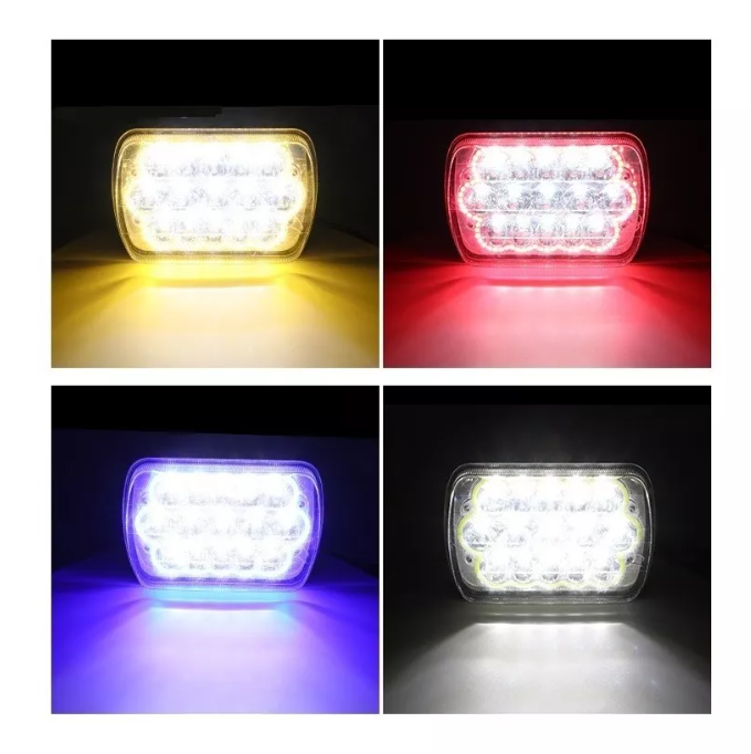Foco Faro Luz Neblinero Led 45w Auto Ojo De Angel Caminoneta-4