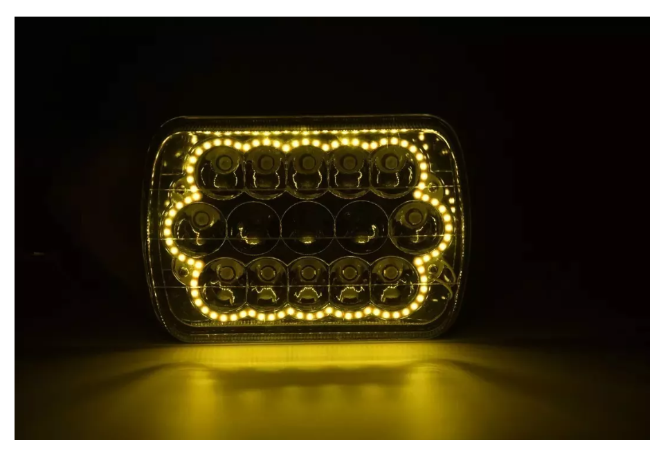 Foco Faro Luz Neblinero Led 45w Auto Ojo De Angel Caminoneta-5