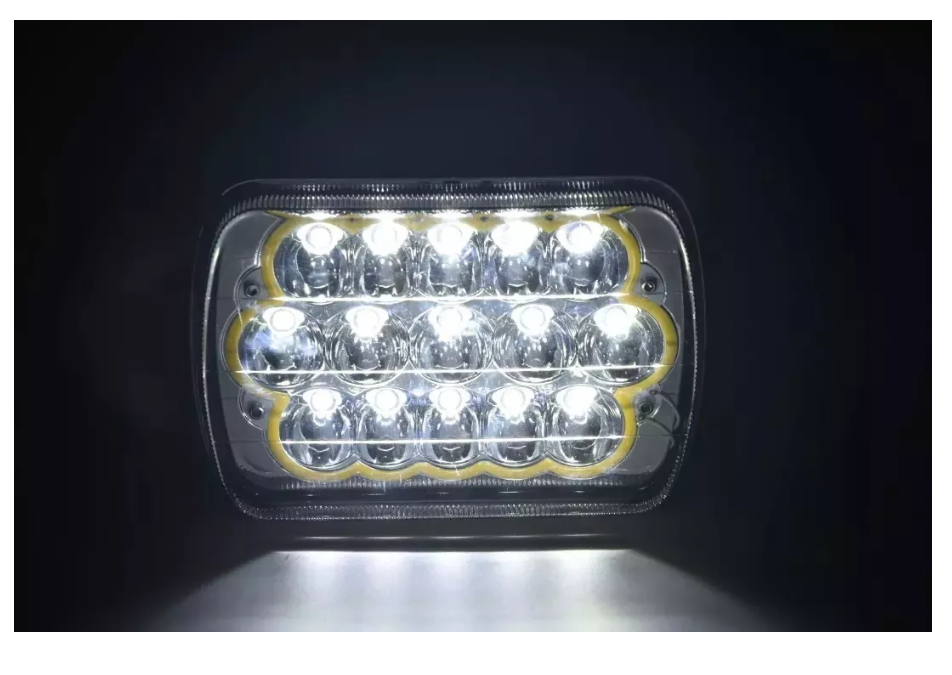 Foco Faro Luz Neblinero Led 45w Auto Ojo De Angel Caminoneta-6