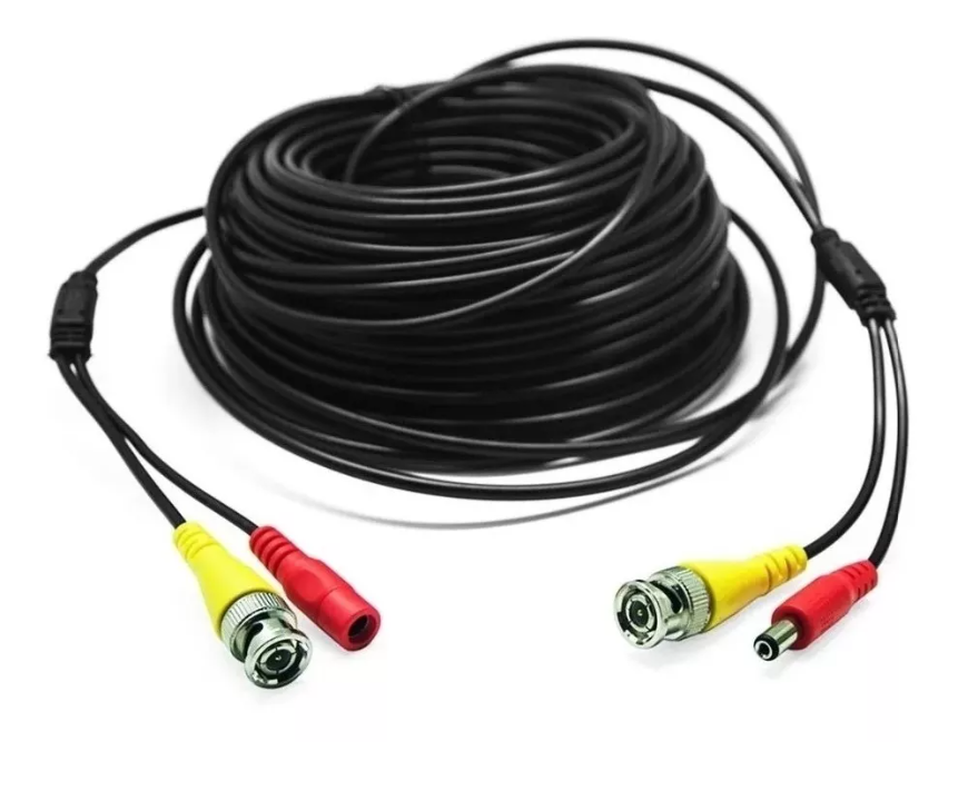 Cable Para Camara Vigilancia Video Y Poder 30 Mts-0