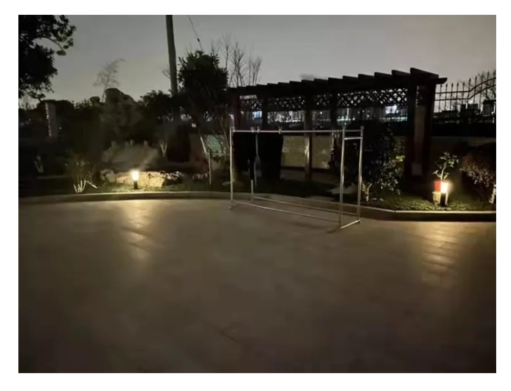 Lampara Solar Luces Led Estaca Pilar Exterior-4