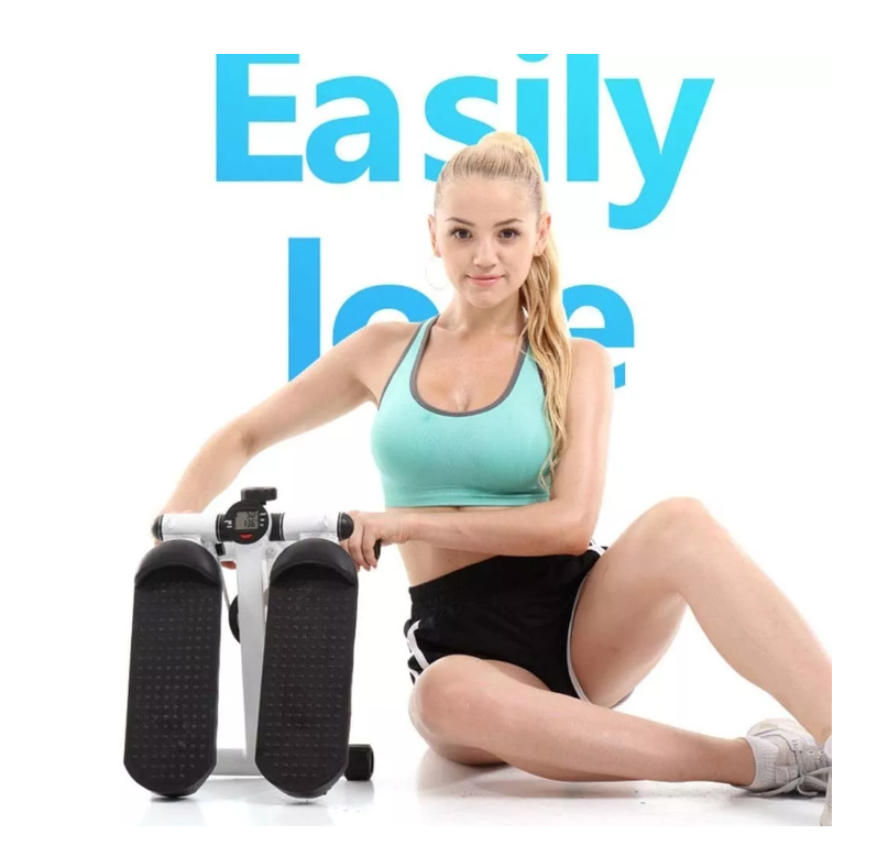 Maquina Sunny Health Fitness Mini Stepper Banda Resistencias-5