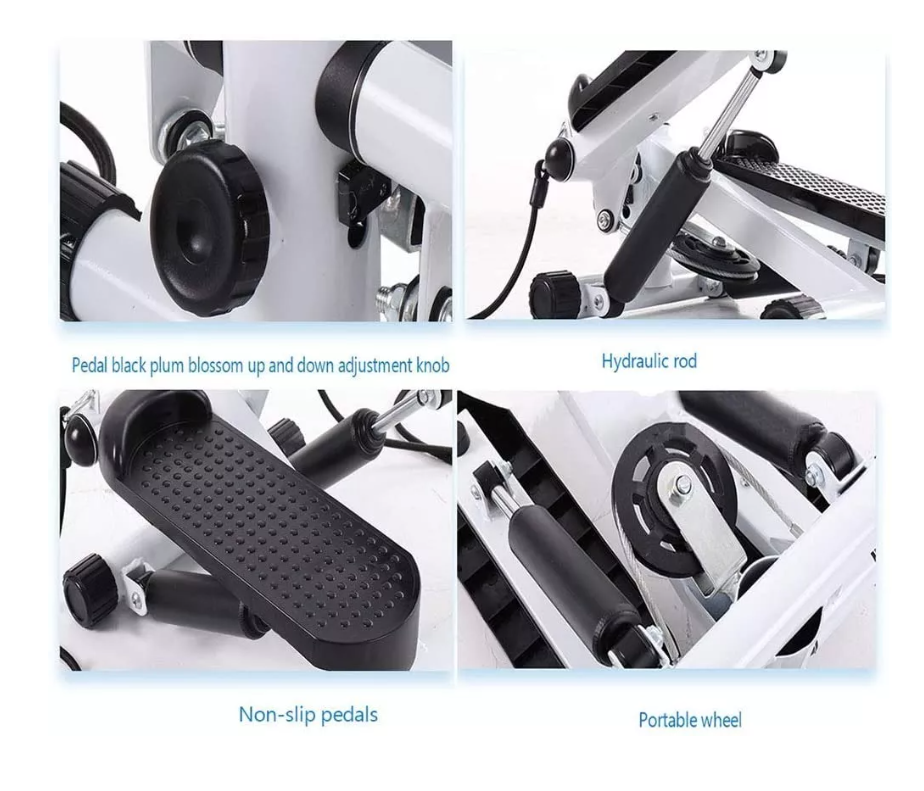 Maquina Sunny Health Fitness Mini Stepper Banda Resistencias-7