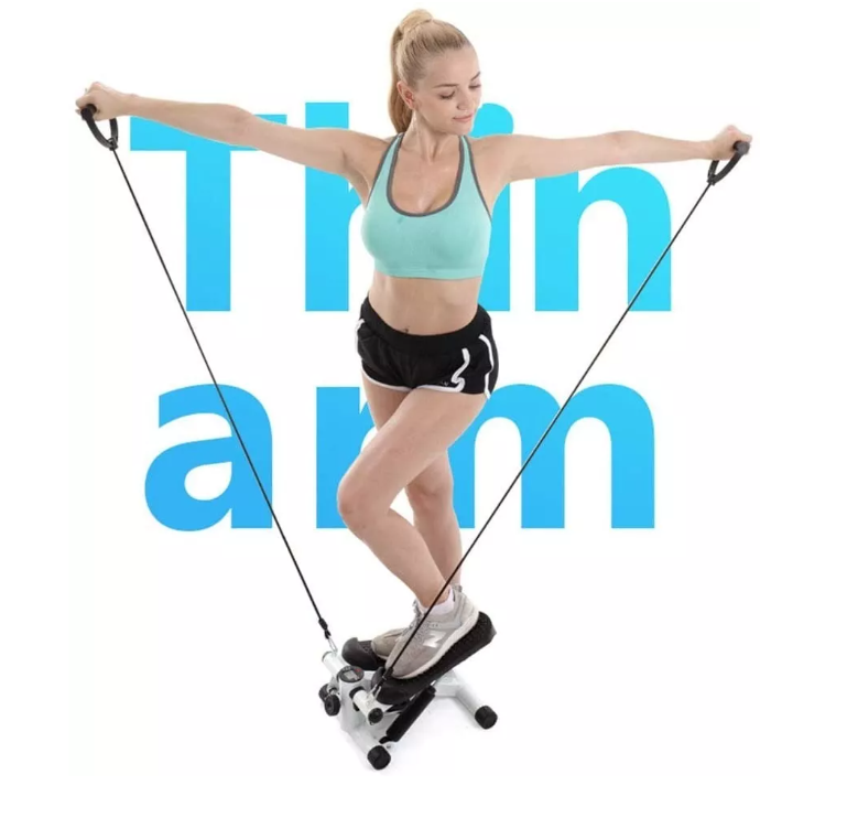 Maquina Sunny Health Fitness Mini Stepper Banda Resistencias-2