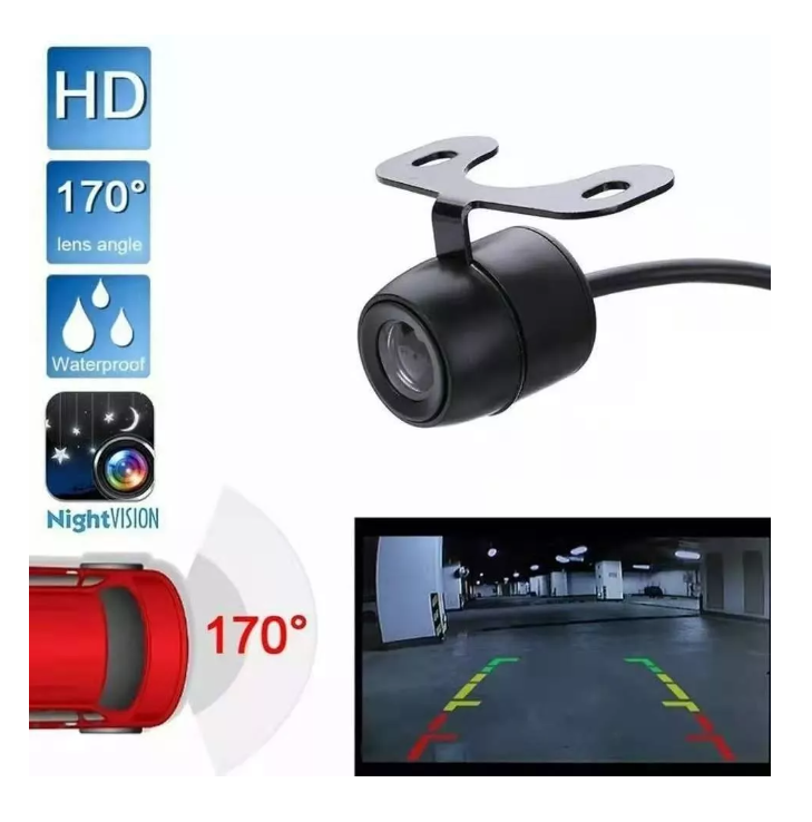 Hd Camara Auto Visión Nocturna Retroceso Ip66 12v 3-2
