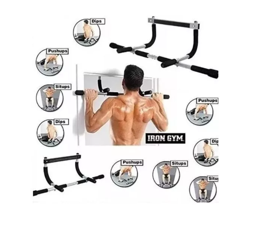 Soporte Iron Gym Barra De Ejercicio Multifuncional-5
