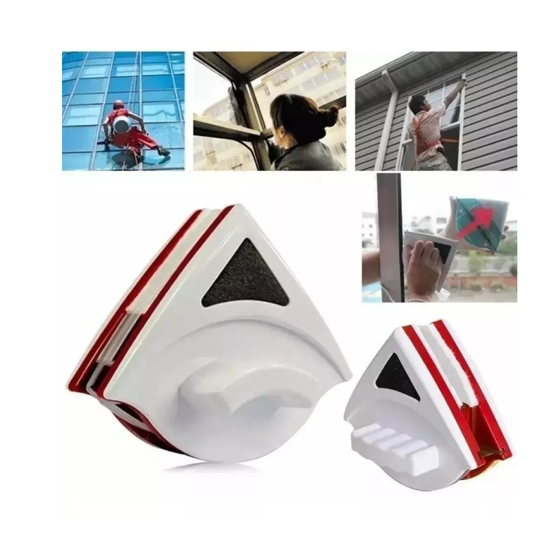 Limpia Vidrios Magnéticos Limpiador De Ventanas Hogar Dptos-6