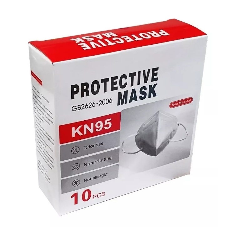 X50 Mascarillas Kn95 5 Pliegues Antiviral Reutilizable-2