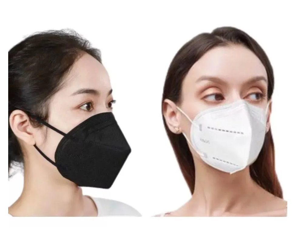 X10 Mascarillas Kn95 5 Pliegues Antiviral Reutilizable-1