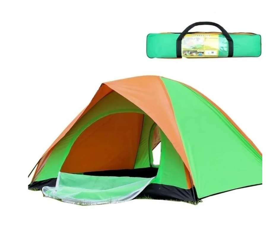 Carpa 8 Personas Doble Capa Toldo Ventana 2x3x1.7mts-2