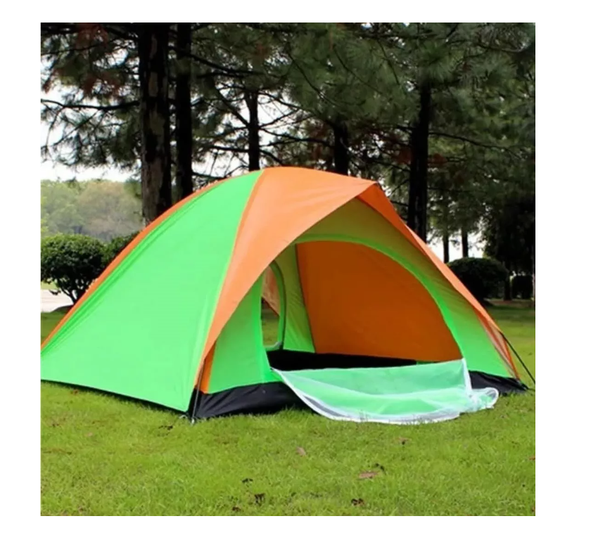 Carpa 8 Personas Doble Capa Toldo Ventana 2x3x1.7mts-3