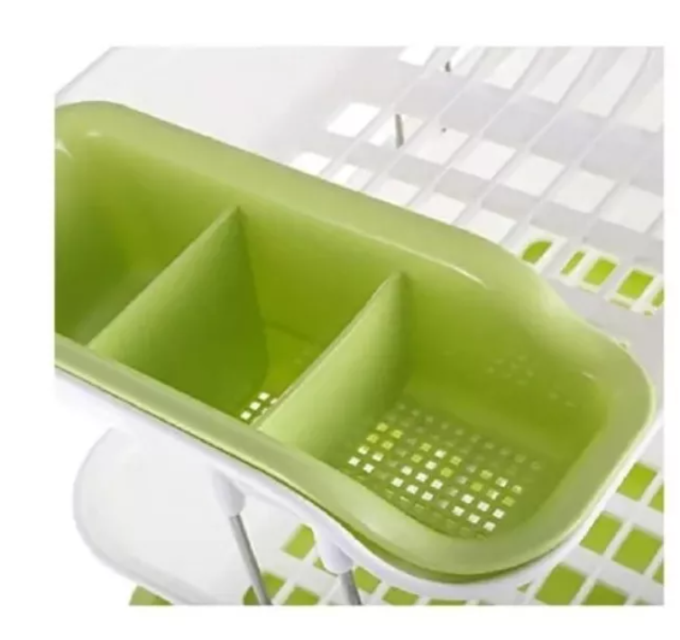 Secador Escurridor Platos 2 Niveles Plastico-5
