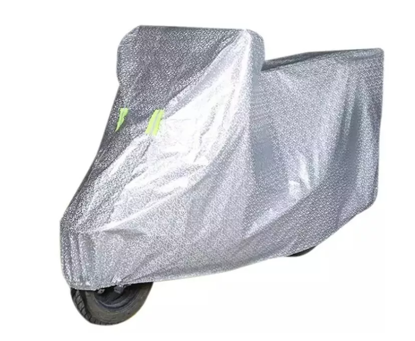 Carpa Funda Cubre Moto Impermeable Uv Peva(vinilo) + Algodon-0