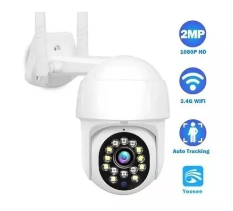 Cámara Seguridad 2mp Infrarrojo Ip Wifi Hd-2