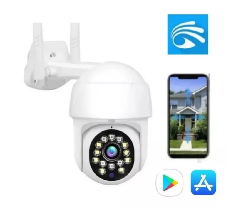 Cámara Seguridad 2mp Infrarrojo Ip Wifi Hd-1