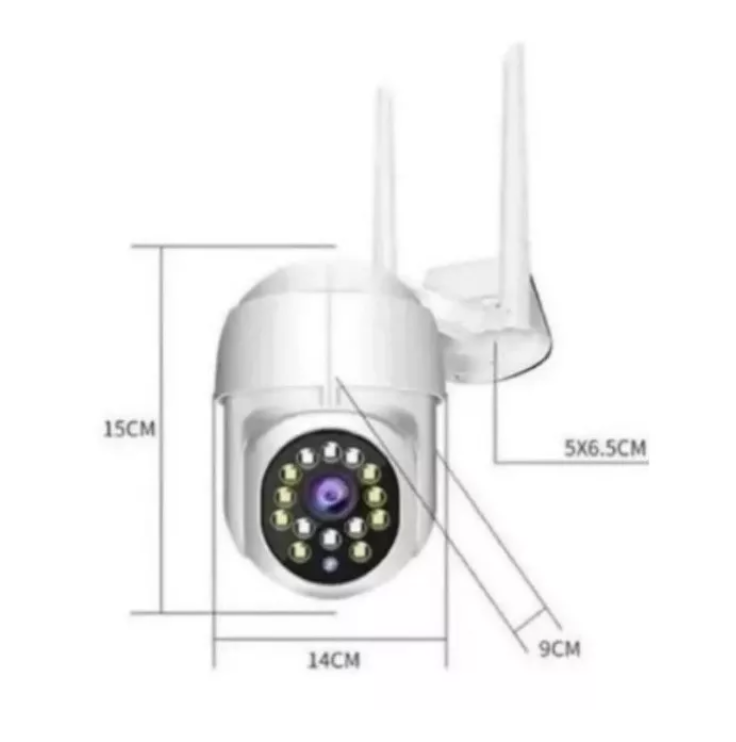 Cámara Seguridad 2mp Infrarrojo Ip Wifi Hd-3