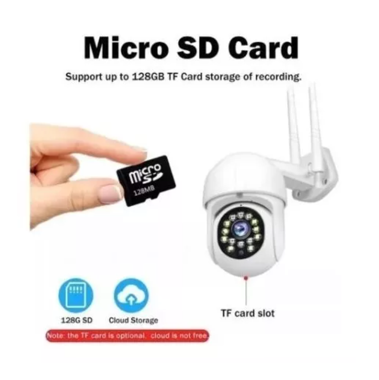 Cámara Seguridad 2mp Infrarrojo Ip Wifi Hd-4