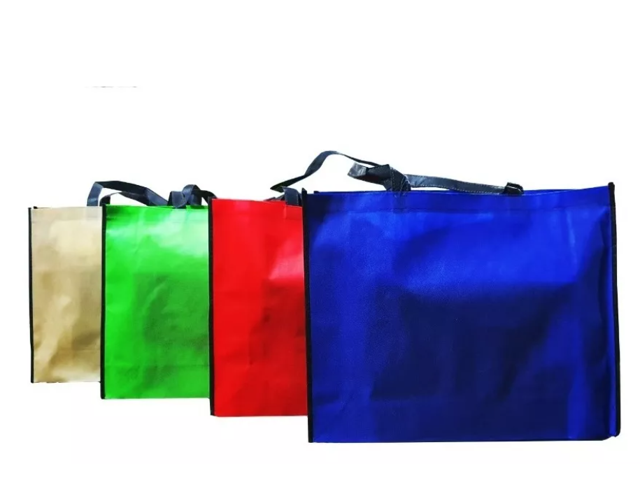 X12 Bolsas Multiuso Tnt Ecológicas Reutilizable 38x48x14 Cm-0