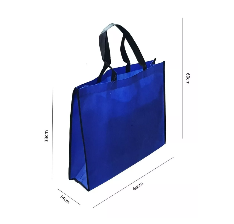 X12 Bolsas Multiuso Tnt Ecológicas Reutilizable 38x48x14 Cm-1