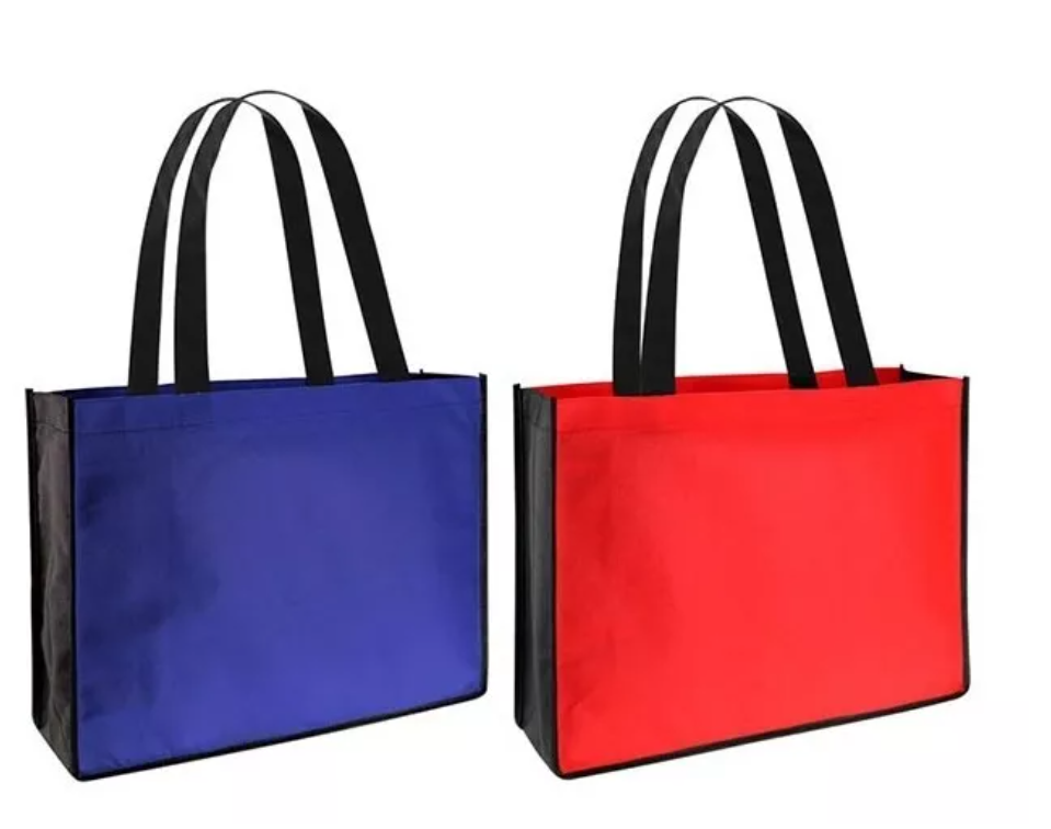 X12 Bolsas Multiuso Tnt Ecológicas Reutilizable 38x48x14 Cm-4