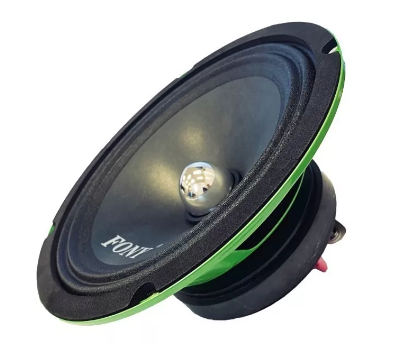 Parlantes Medios Para Auto 400w 20cm Redondo-0