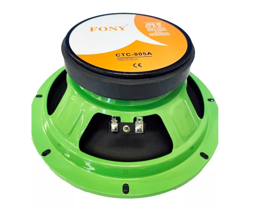Parlantes Medios Para Auto 400w 20cm Redondo-3