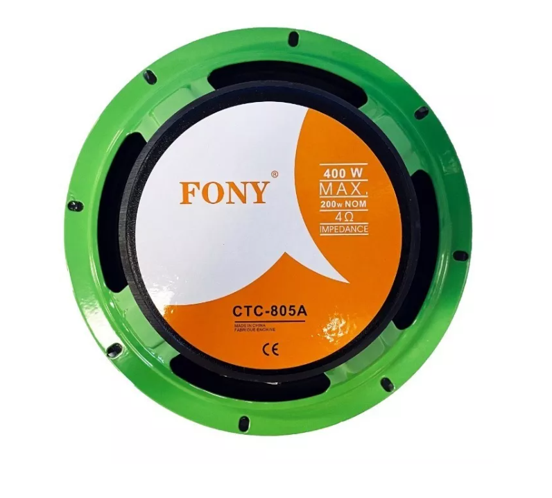 Parlantes Medios Para Auto 400w 20cm Redondo-4