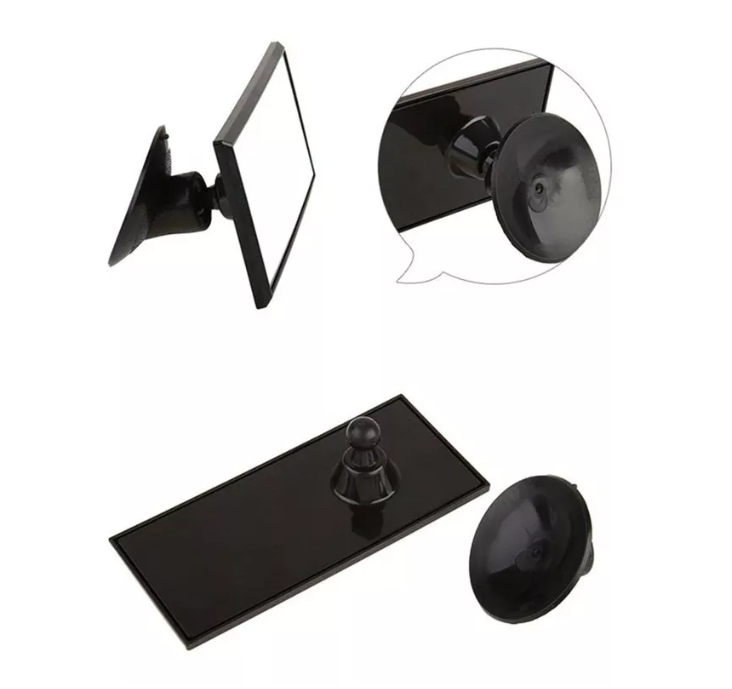 Espejo Retrovisor Ajustable Auto Seguridad Niños Bebe 360-1
