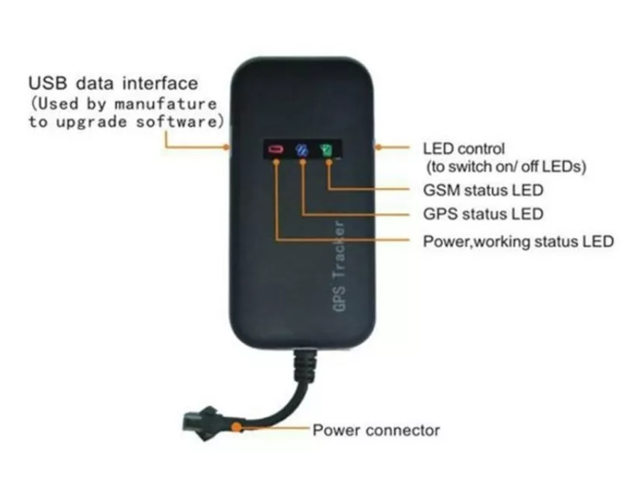 Gps Tracker Rastreador Gsm Sms Auto Moto Universal 12v-2