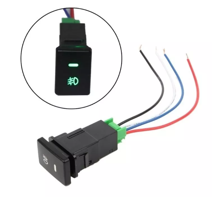 Boton Interruptor Switch Neblinero Faro 12v Auto Universal-2