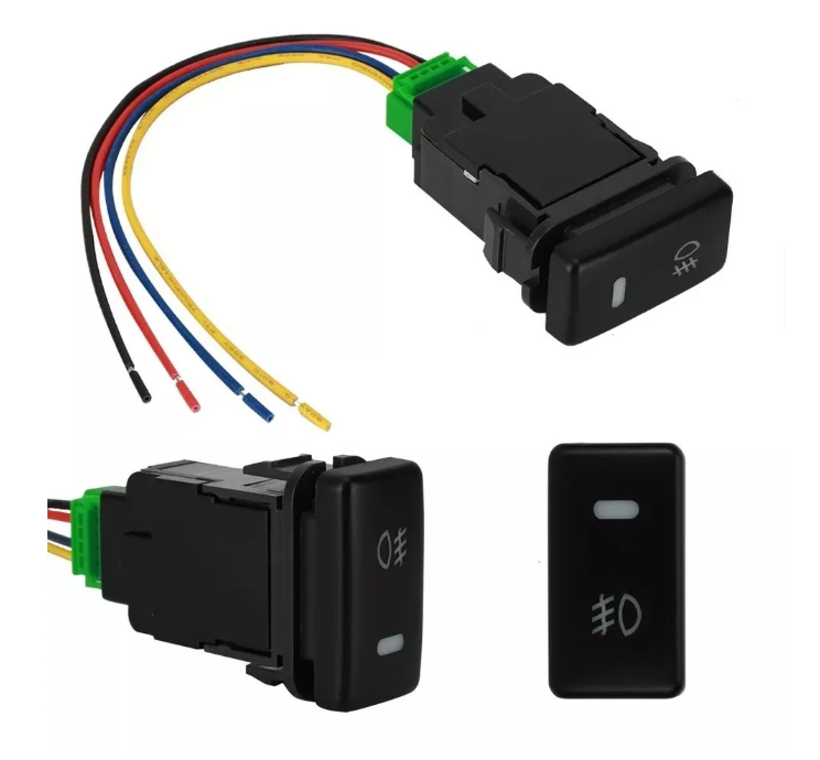 Boton Interruptor Switch Neblinero Faro 12v Auto Universal-4