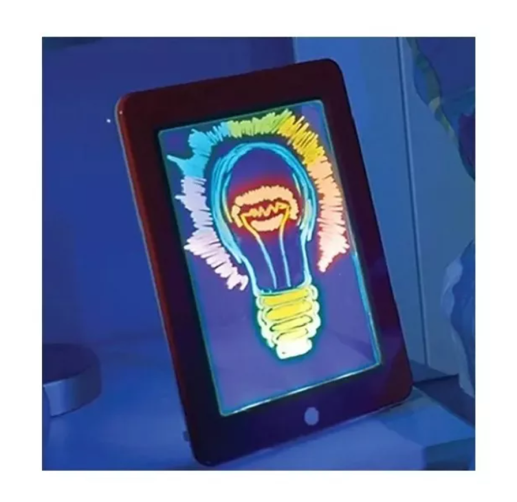 Bloc Pizarra De Dibujo Mágico Luz Led-1