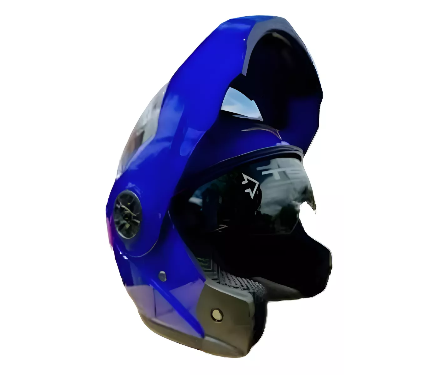 Casco Abatible Fgn Con Mica Transparente Y Gafas Polarizadas-2