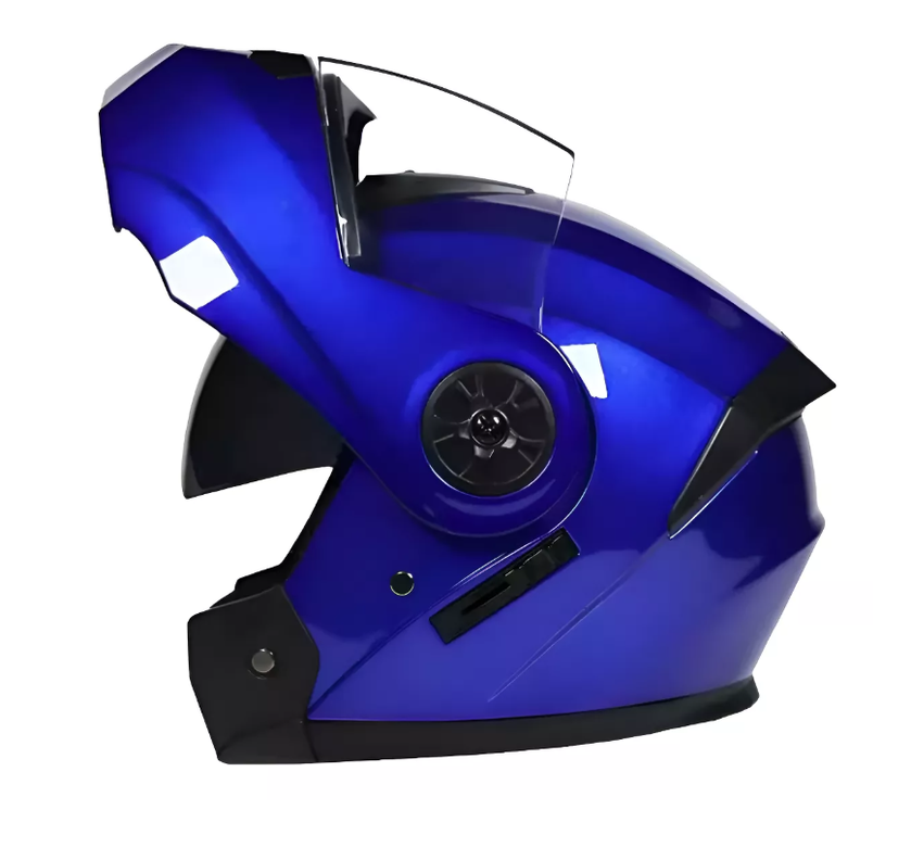Casco Abatible Fgn Con Mica Transparente Y Gafas Polarizadas-3