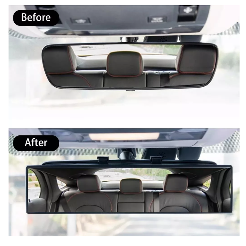 Espejo Retrovisor Universal Visor 27cm Panoramico Interior-1