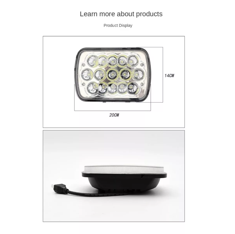 Foco Faro Luz Neblinero Led 45w Auto Expansion Caminoneta-1