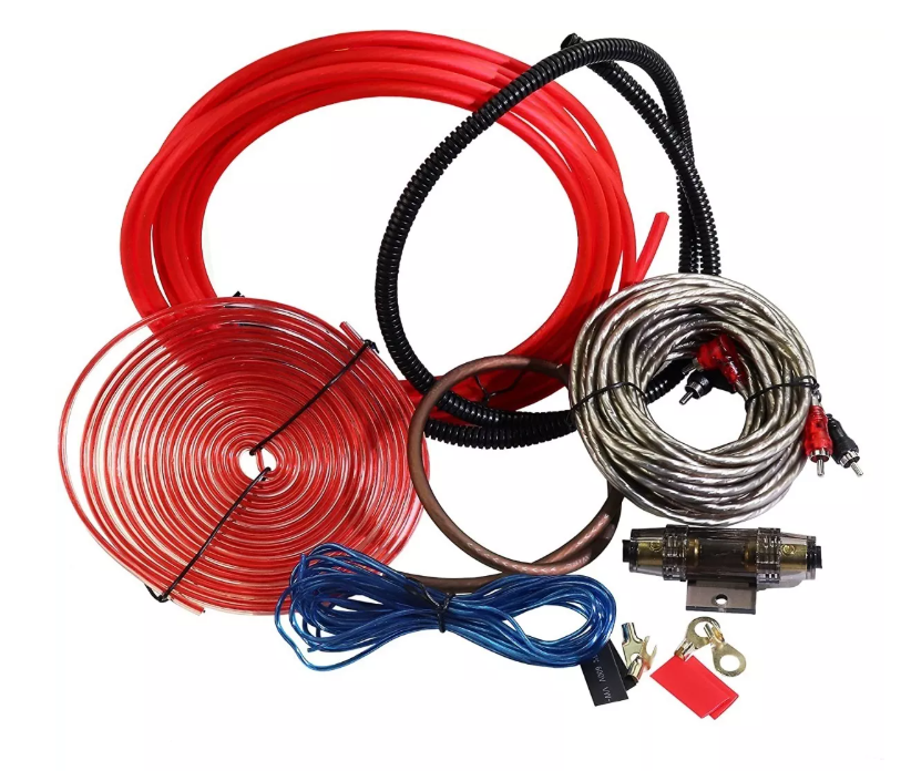 Kit Cables Para Amplificador Subwoofer Auto Premium-6