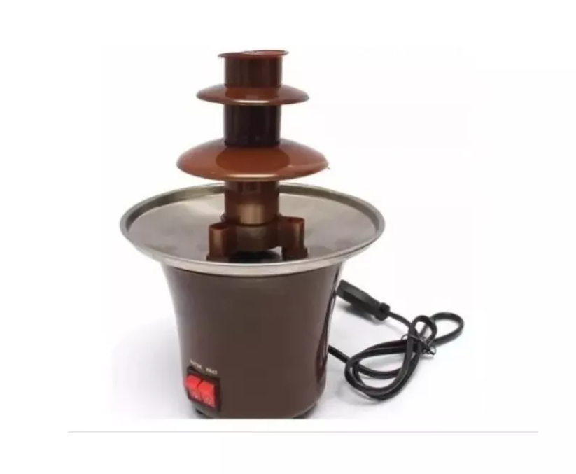 Mini Cascada Chocolate 3 Pisos-2