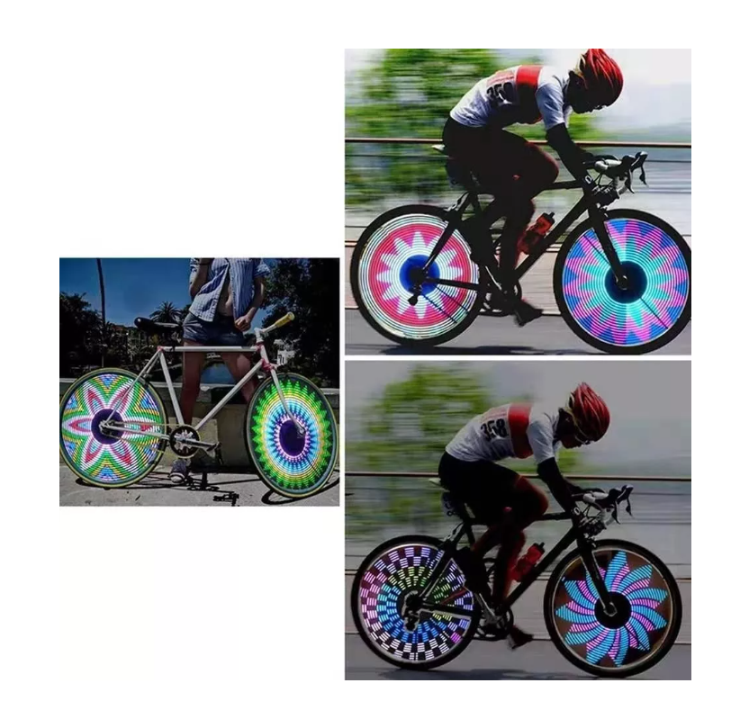 Lámpara Luces Led Para Rueda De Bicicleta Motocicleta Llanta-6