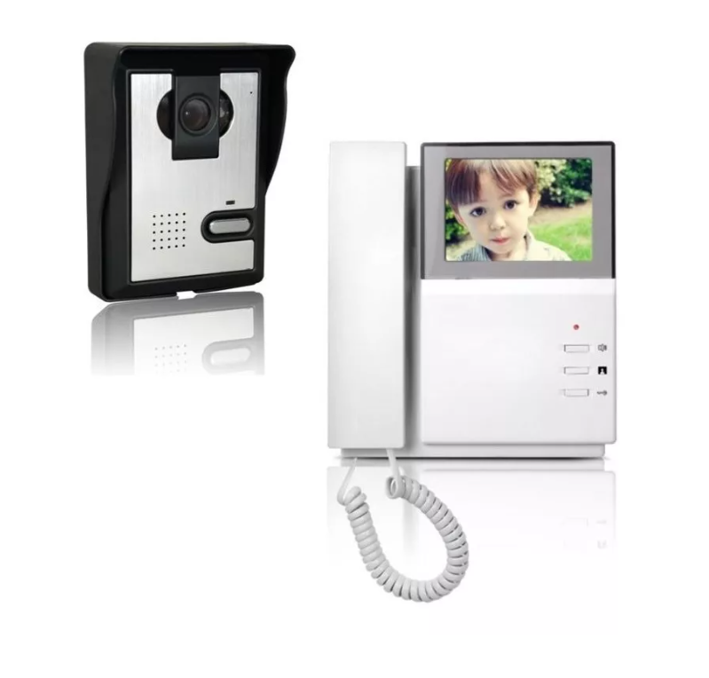Video Portero Citofono Timbre Vision Nocturna Monitor Camara-0