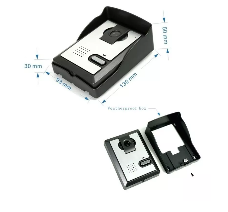 Video Portero Citofono Timbre Vision Nocturna Monitor Camara-2