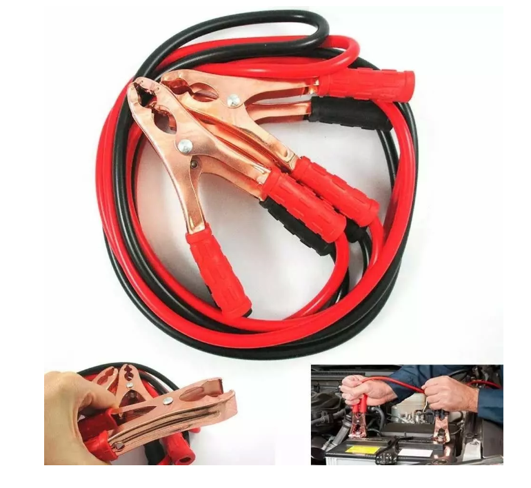 Cable Roba Corriente 1000 Amp 2mts Para Vehiculo Auto-0