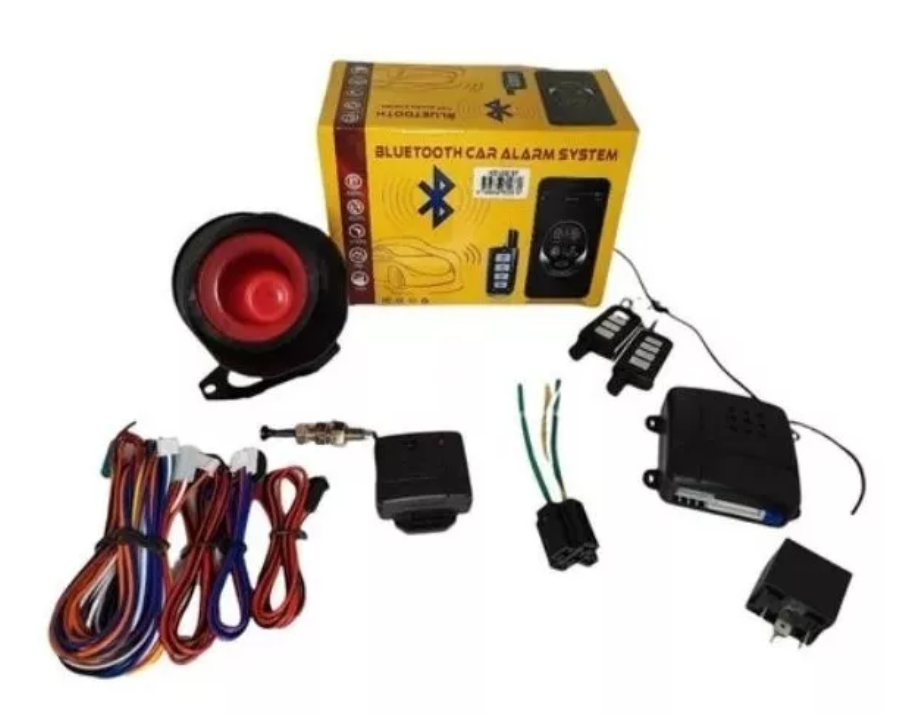 Kit Alarma Para Auto Corta Corriente Bluetooth-0