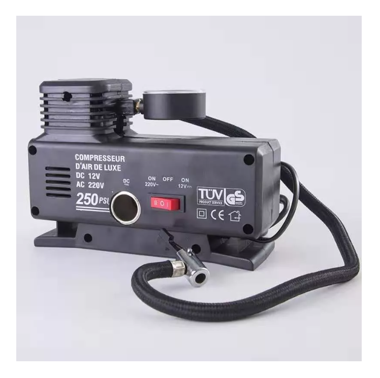 Compresor De Aire 250psi Doble Uso 12v Y 220v Auto Casa-2