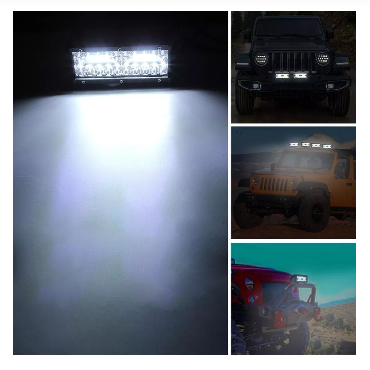 X2 Focos Neblineros Led 120w Expansion Auto Moto Camiones-2