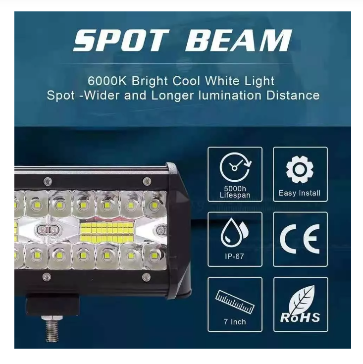 X2 Focos Neblineros Led 120w Expansion Auto Moto Camiones-3